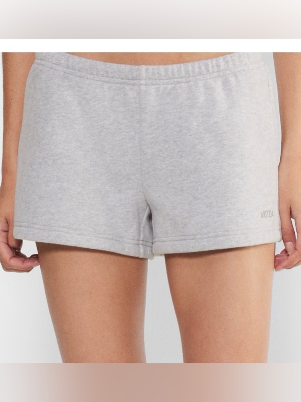 Aritzia Heather Gray Athletic Lounge Shorts